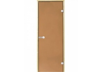 Dveře do sauny Harvia Borovice / Sklo Bronze 8x19 D81901M