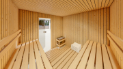 Produkt: Top Class Eko domácí sauna na míru severský smrk 230x200 cm (5)