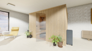 Produkt: Top Class Eko domácí sauna na míru severský smrk 300x200 cm (6)